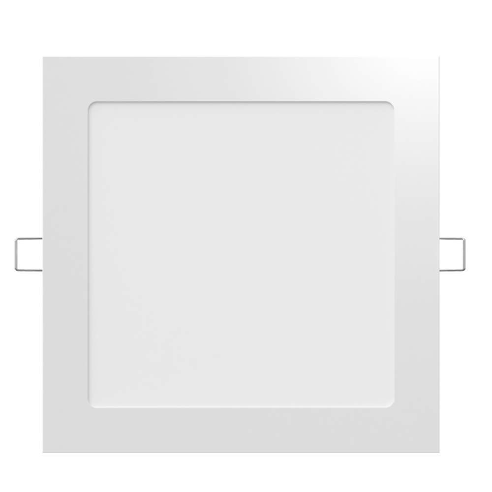 Painel Led Embutir 30W SLIM Downlight Quadrado 400x400x20 mm 2400 lm 6500K Bivolt 20.000H