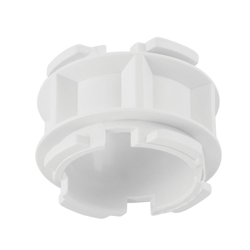 Luva PVC Emenda para Eletroduto 1/2"-1" sem Rosca Branca