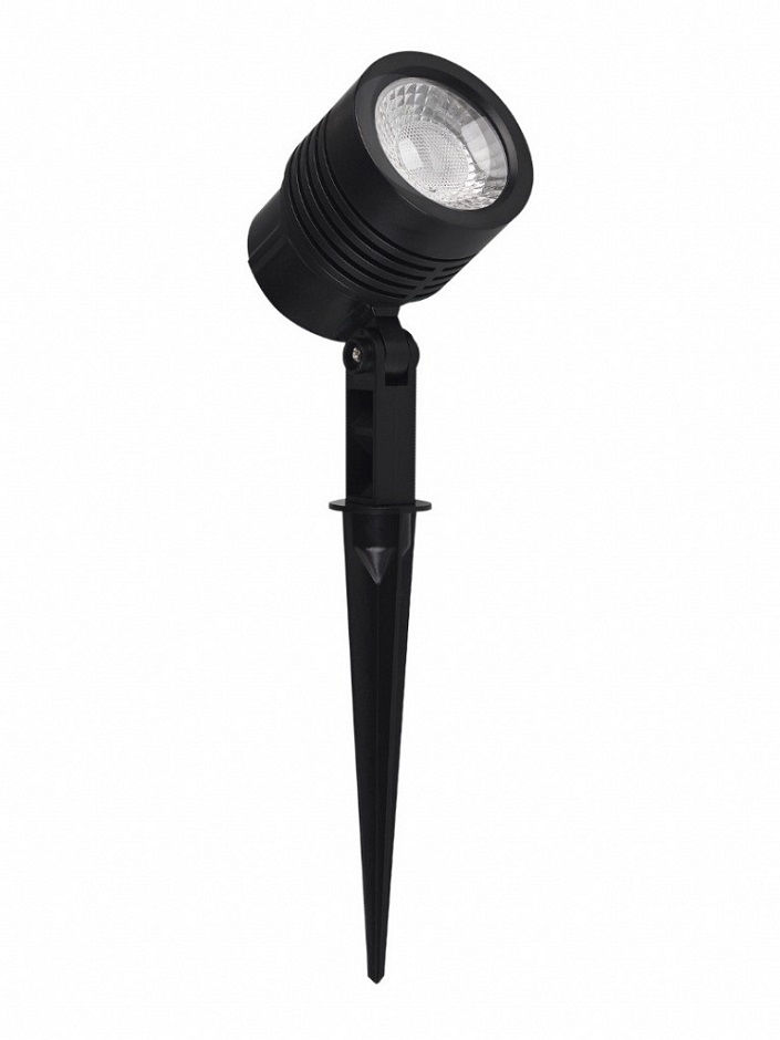 Espeto Led Para Jardim Noir ABS Preto 6W 360 lm 3000K Bivolt 38G IP65